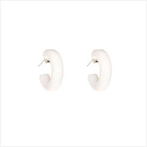 Magda small hoop earrings - various colours