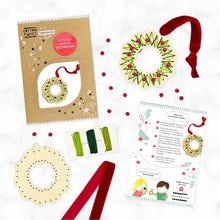 Load image into Gallery viewer, Make your own stitched wreath dec
