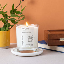 Load image into Gallery viewer, Mango mantra soy candle
