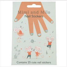 Load image into Gallery viewer, Mimi &amp; Milo nail stickers
