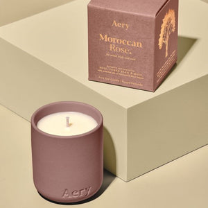 Moroccan rose votive candle