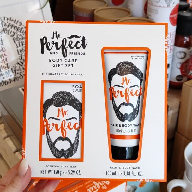 Mr Perfect soap & body wash gift set