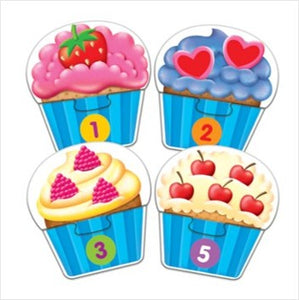 My first match it! Counting cupcakes