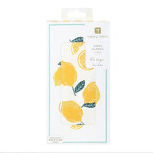 Load image into Gallery viewer, Napkins - lemons
