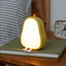 Load image into Gallery viewer, Night light - kawaii pear
