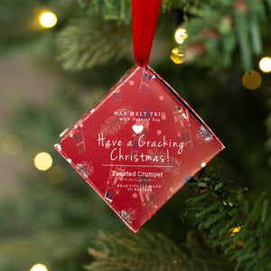 Xmas nutcracker soy wax melts hanging dec