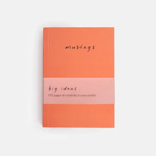 Load image into Gallery viewer, Thin softback notebook - orange
