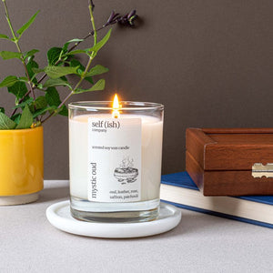 Mystic oud soy candle