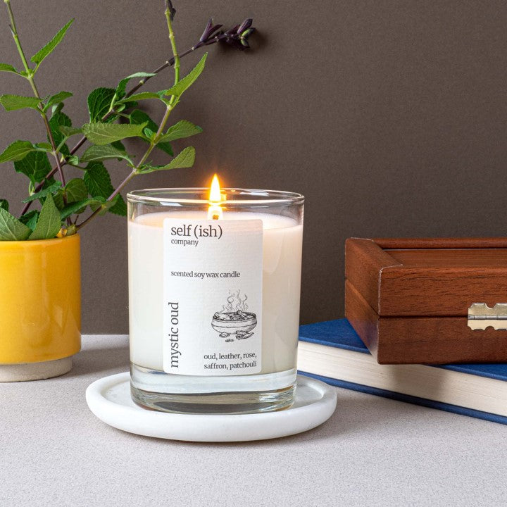 Mystic oud soy candle