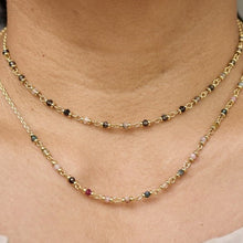 Load image into Gallery viewer, Panacea tourmaline gemstone necklace
