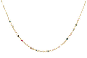 Panacea tourmaline gemstone necklace