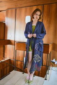 Parsley seed gown - navy