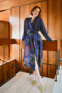 Parsley seed gown - navy