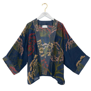 Parsley seed kimono - navy