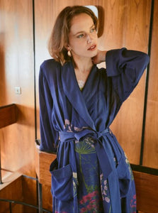 Parsley seed gown - navy