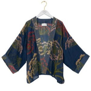 Parsley seed kimono - navy