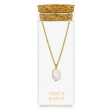 Load image into Gallery viewer, Pearl necklace - gold
