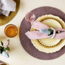 Load image into Gallery viewer, Felt pearl hyacinth dec - light blue
