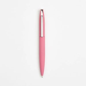 Contrast blade ball pen in gift box - pink