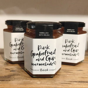 Pink grapefruit & gin marmalade