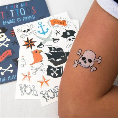 Temporary tattoos - beware of the pirates