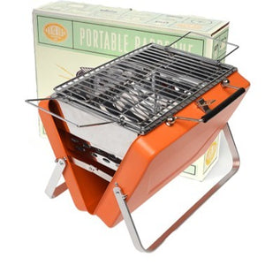 Portable BBQ suitcase - orange