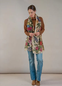 Primula scarf - stone