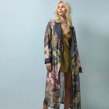 Load image into Gallery viewer, Kew protea kimono - grey

