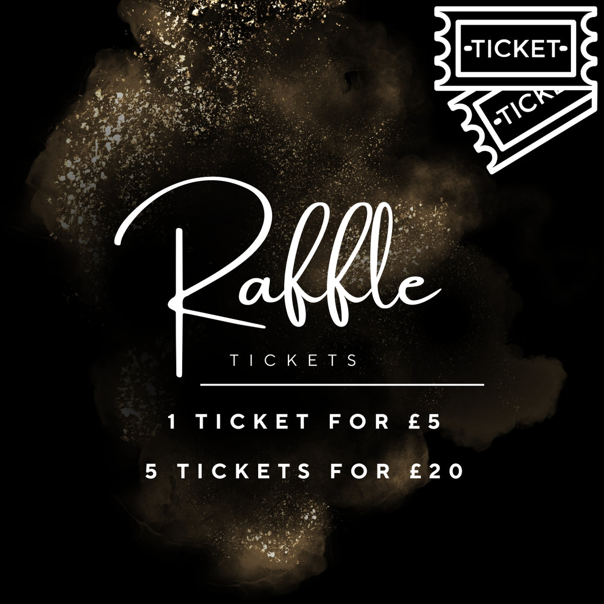 Raffle tickets – Raindrops on Roses - St Albans