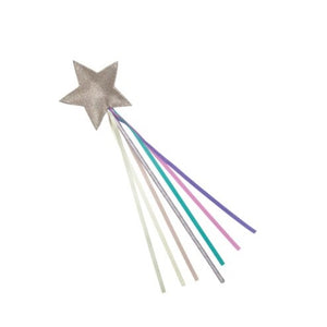 Rainbow fairy wand