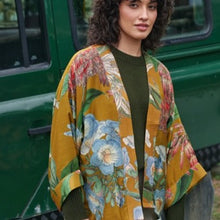 Load image into Gallery viewer, Rhodoleia kimono - gold
