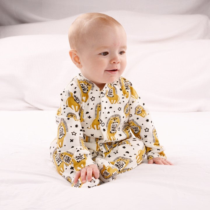 Roarsome lions sleepsuit