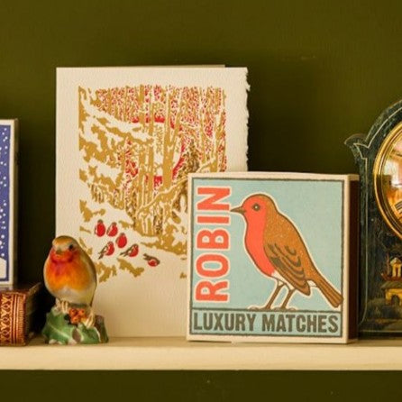 The robin matchbox