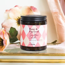 Load image into Gallery viewer, Rose &amp; fig apothecary candle

