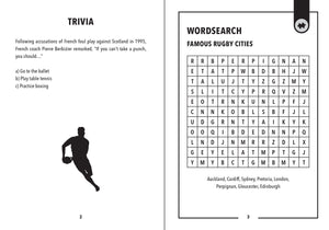Rugby puzzle book