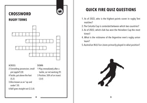 Rugby puzzle book
