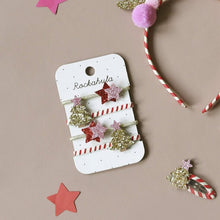 Load image into Gallery viewer, Stripy Xmas tree ponies
