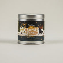 Load image into Gallery viewer, Sacred forest scented tin candle
