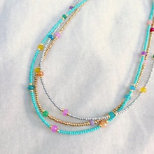 Load image into Gallery viewer, Seed bead necklace - various colours
