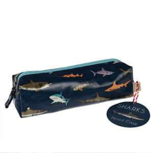 Sharks pencil case