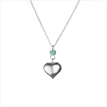 Load image into Gallery viewer, Silver heart pendants
