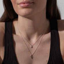Load image into Gallery viewer, Cross necklace - silver
