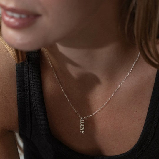 Lucky necklace - silver