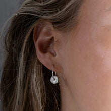 Load image into Gallery viewer, Silver sorrel earrings
