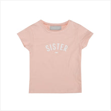 Load image into Gallery viewer, Sister cap-sleeved t-shirt - blush
