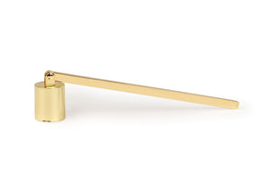 Gold candle snuffer