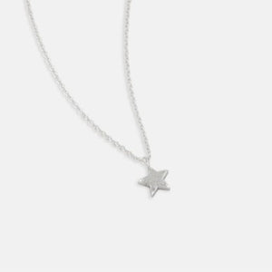 Solstice star necklace - silver