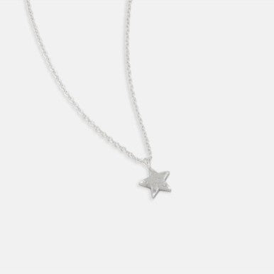 Solstice star necklace - silver