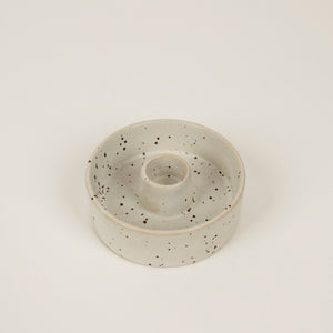 Candle holder - speckled