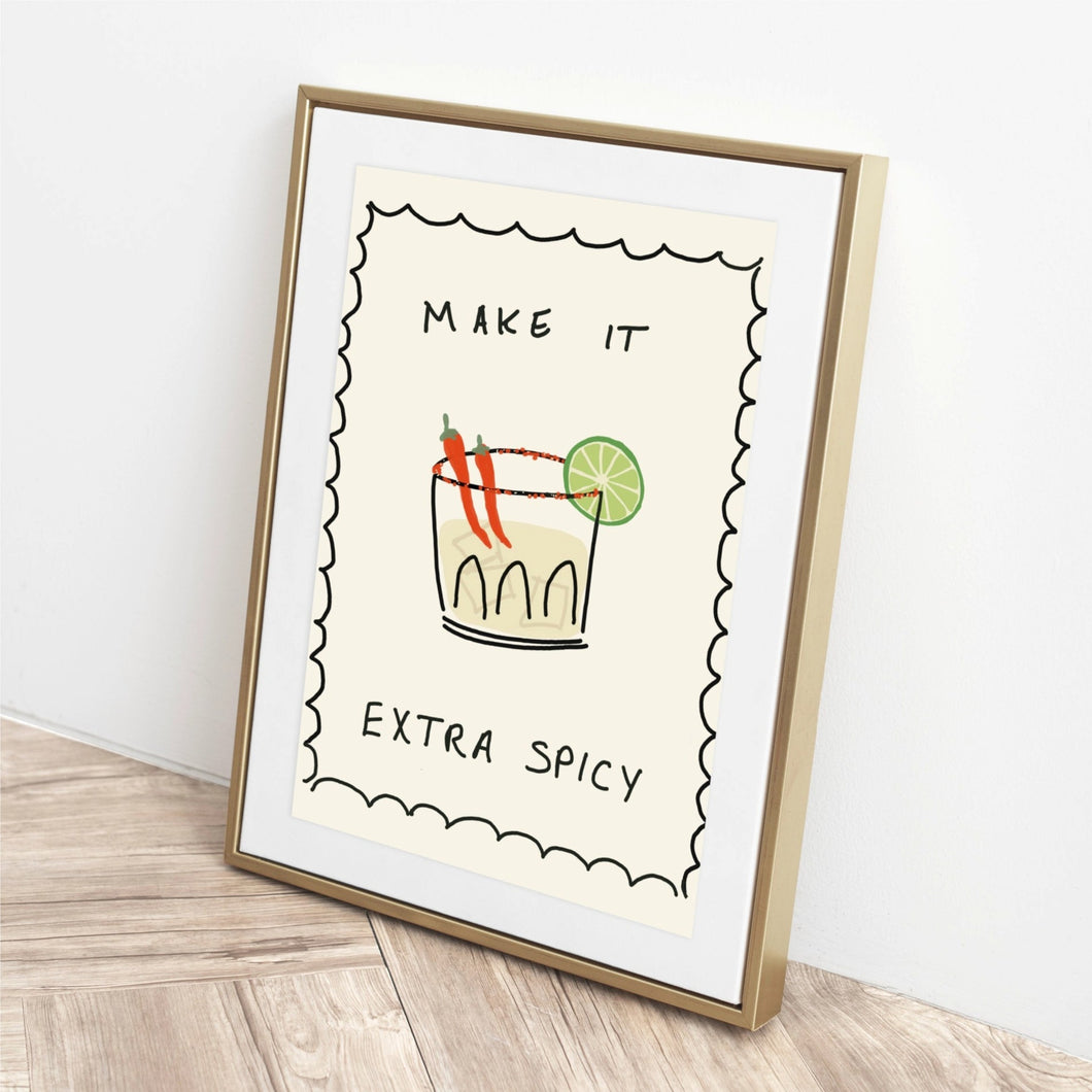 Make mine a spicy margarita (unframed)